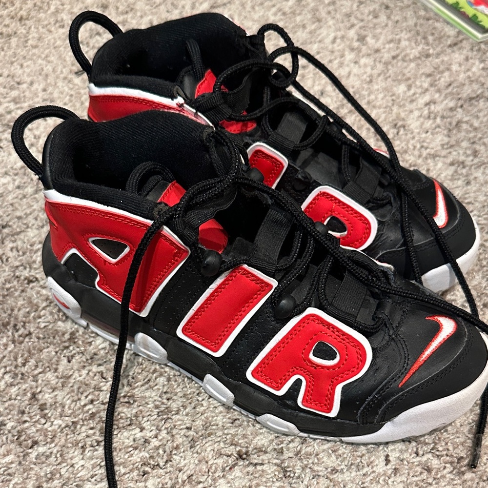 Kids Black and Red NIKE AIR Sneakers